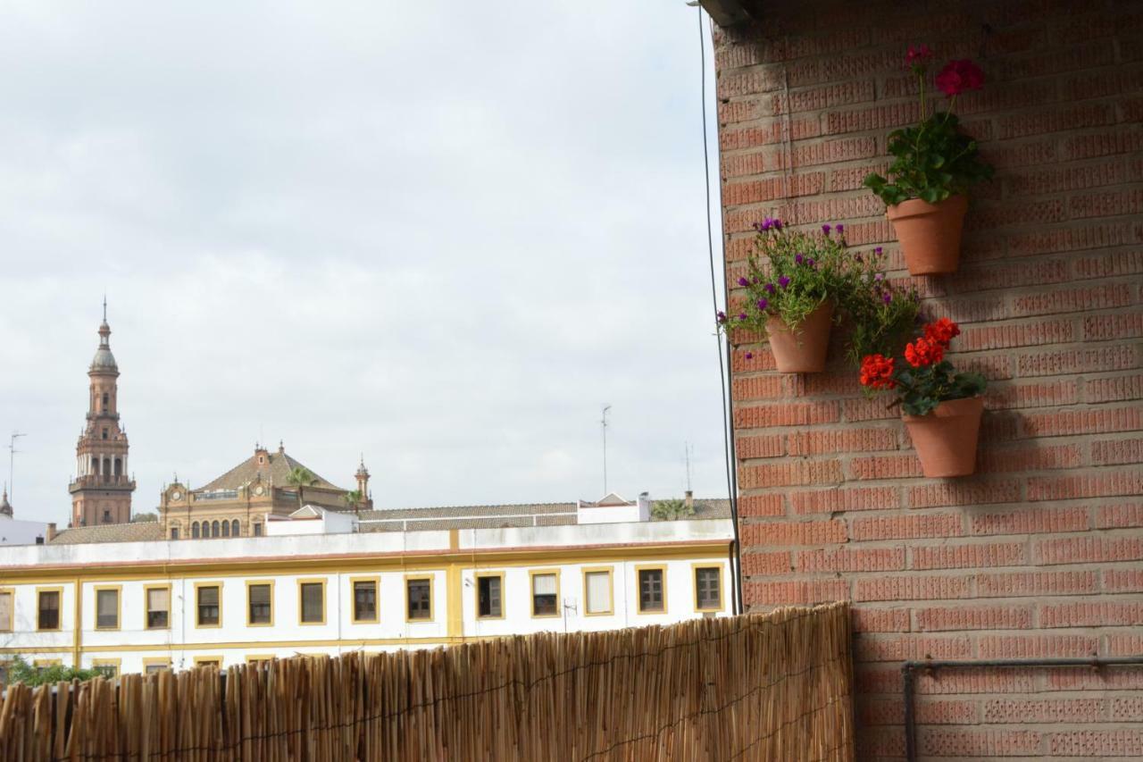 Las Cruzadas Melia-Plaza De Espana Sevilla Buitenkant foto