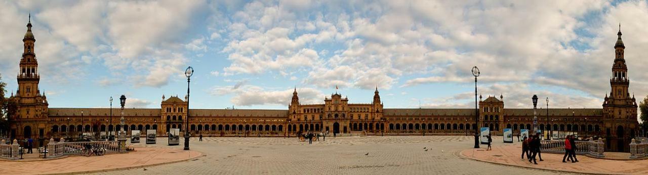 Las Cruzadas Melia-Plaza De Espana Sevilla Buitenkant foto