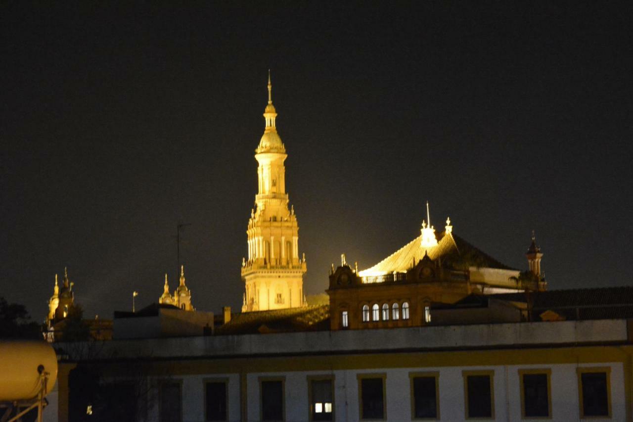 Las Cruzadas Melia-Plaza De Espana Sevilla Buitenkant foto