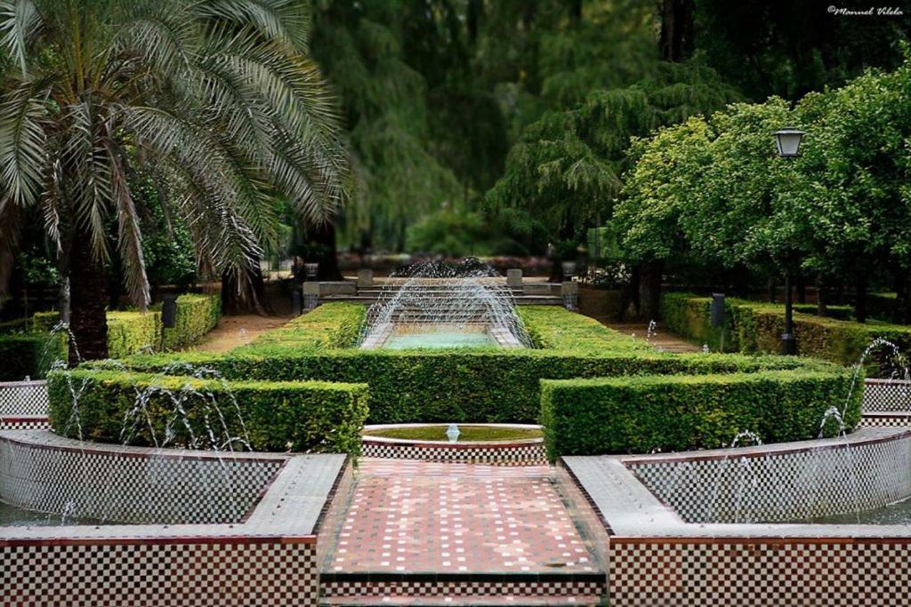 Las Cruzadas Melia-Plaza De Espana Sevilla Buitenkant foto